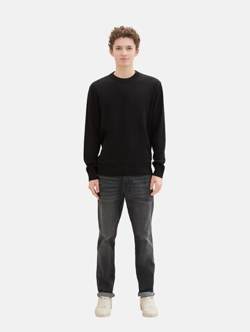 TOM TAILOR DENIM Kampsun, värv must