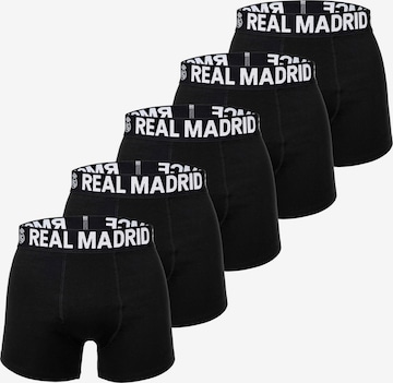 Real Madrid Boxeralsók - fekete: elől