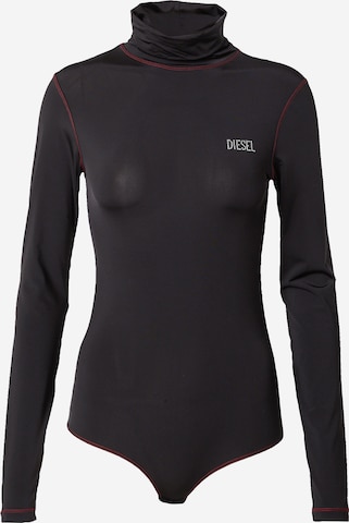 Shirtbody 'BRILLY' DIESEL en noir : devant