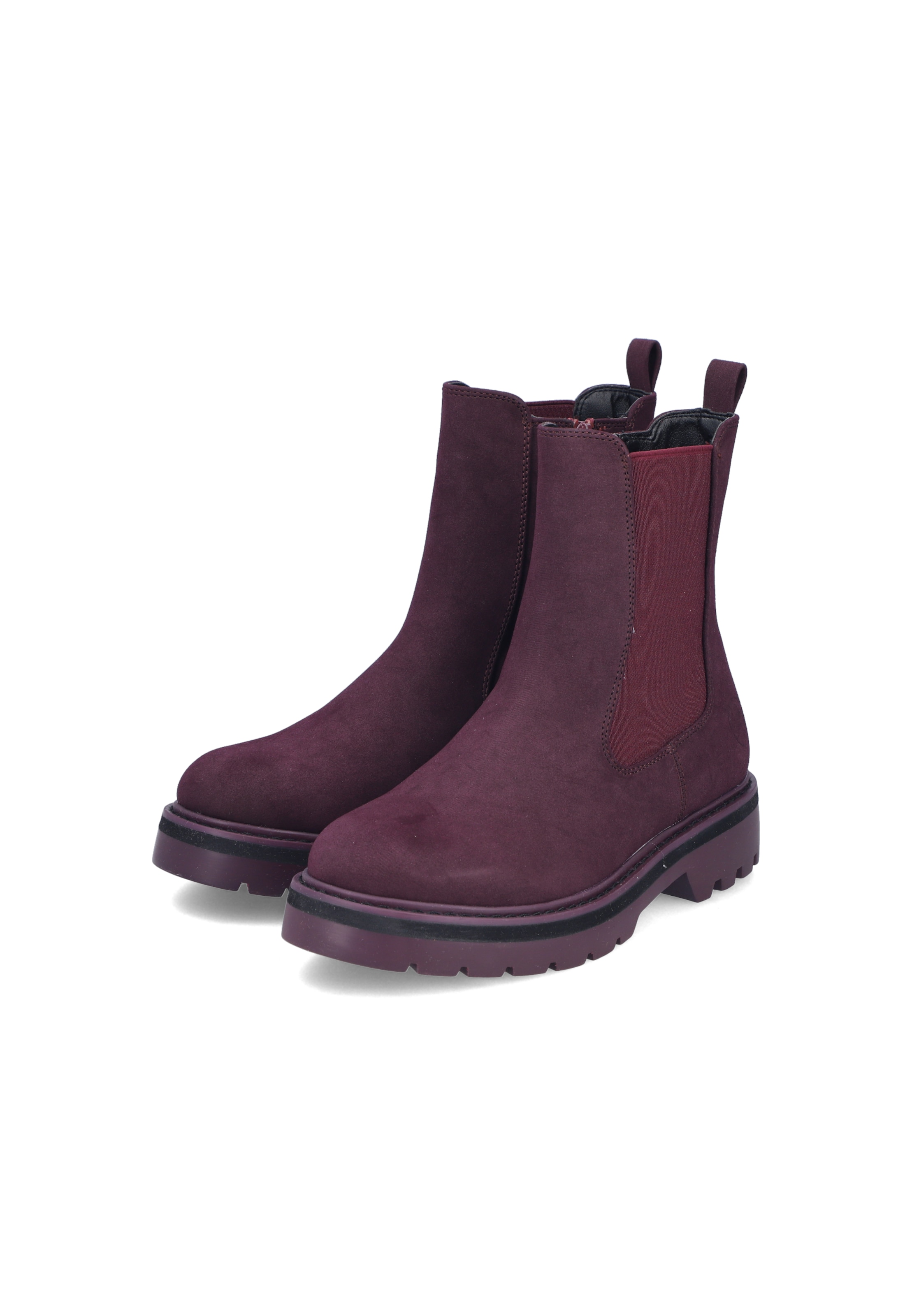 Bottines Rieker en rouge