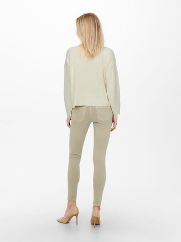 Pull-over 'KATIA' ONLY en blanc