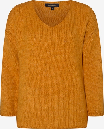 MORE & MORE Sweater in Orange: front