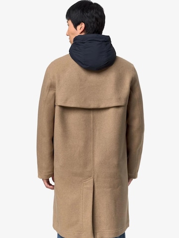 K-Way Zimní bunda 'K-WAY POIROL WOOL NYLON GIUBOTTO' – béžová