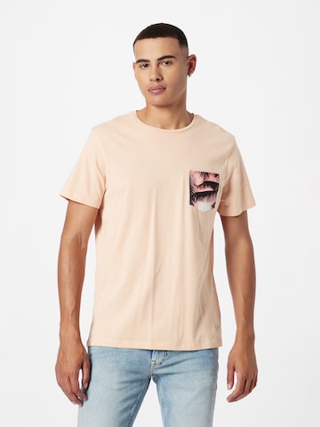 BLEND - Camiseta en beige: frente