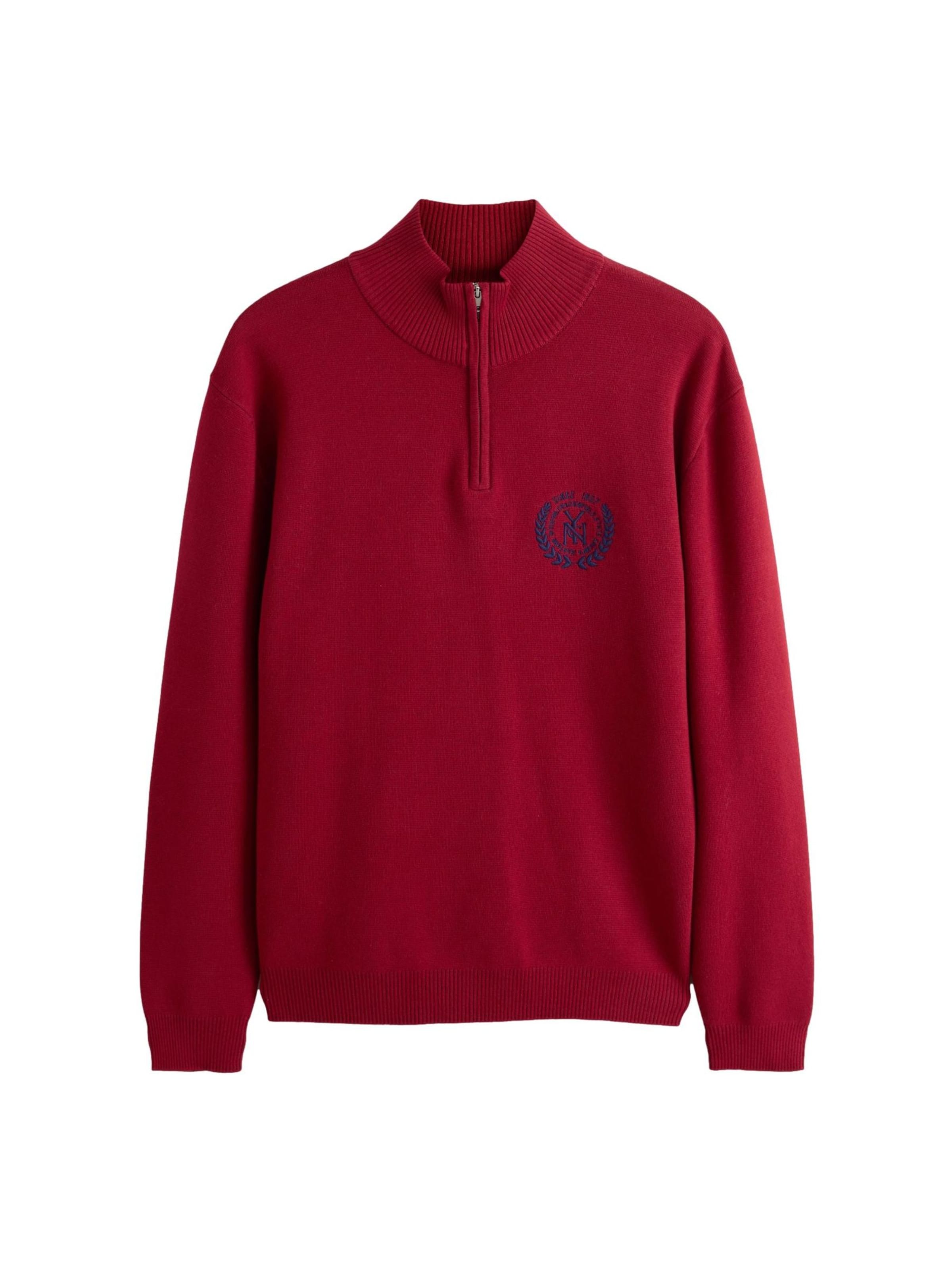 Next Sweater in Red: front