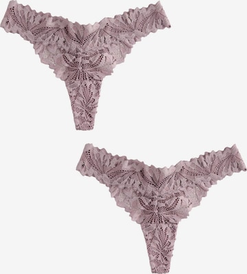 NextTanga gaćice - siva boja: prednji dio