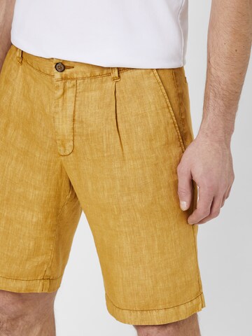 S4 Jackets Regular Chino Pants in Yellow