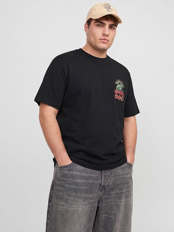 JACK & JONES Shirt in Zwart: voorkant