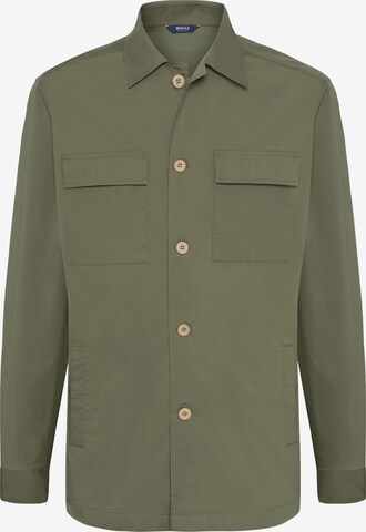 Boggi Milano Between-Season Jacket in Green: front