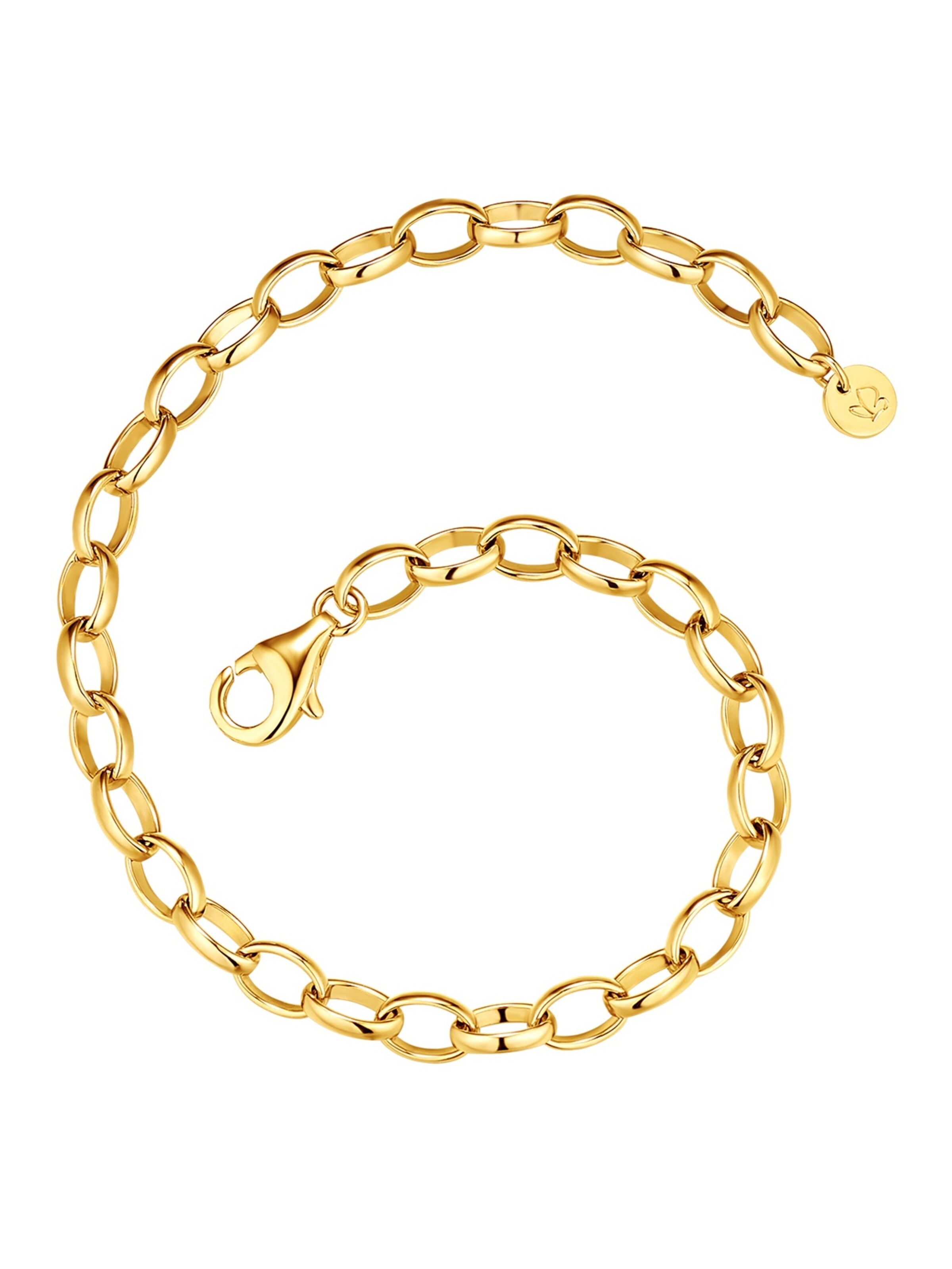 Glanzstücke München Armband in Gold: Vorderseite