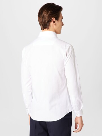 BURTON MENSWEAR LONDON - Ajuste estrecho Camisa de negocios en blanco