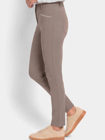 Goldner Slim fit Pants 'BELLA' in Beige