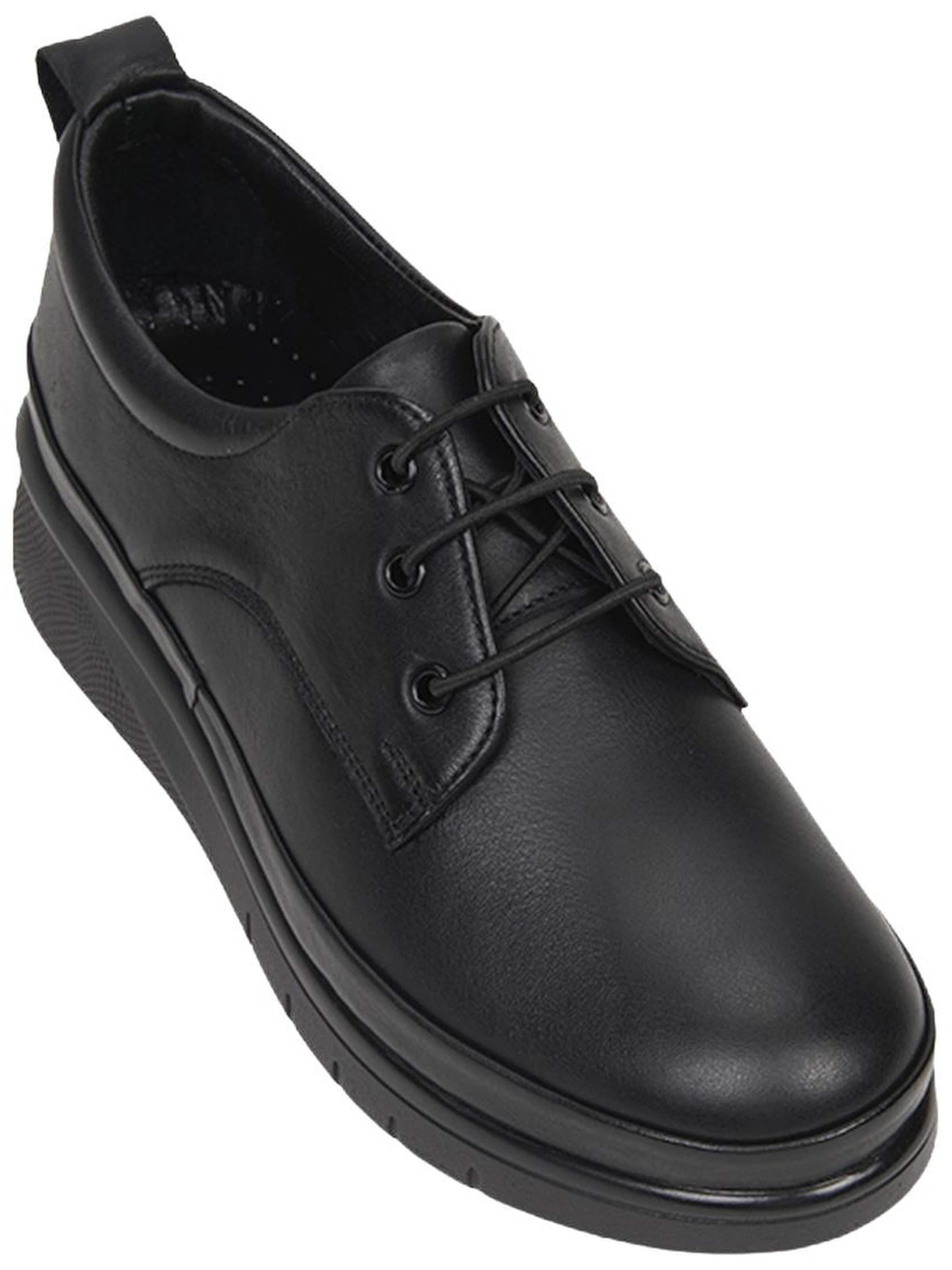 Desa Slipper 'Schnürschuhe'‌ in Schwarz