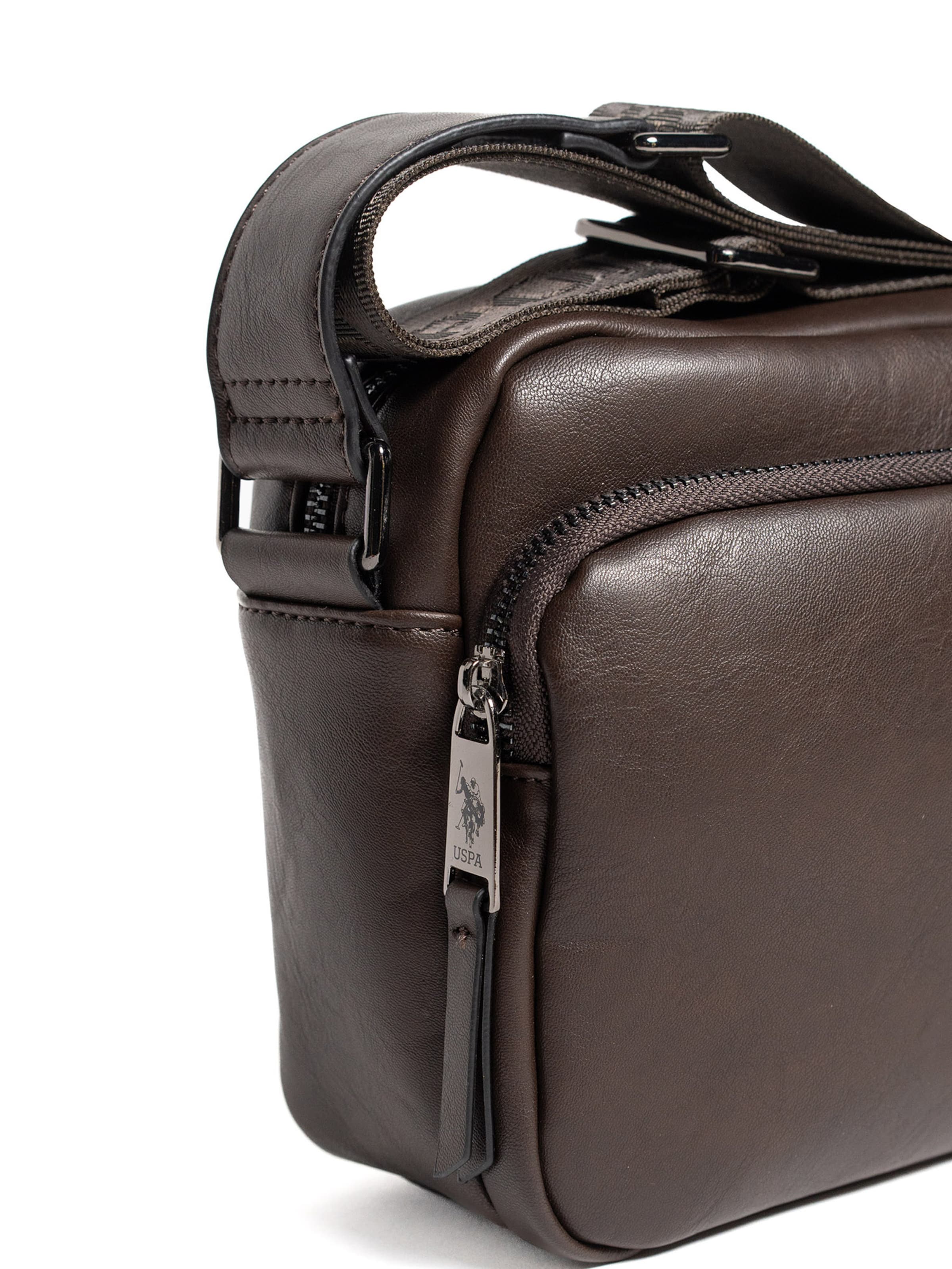 Borsa a tracolla di U.S. POLO ASSN. in marrone