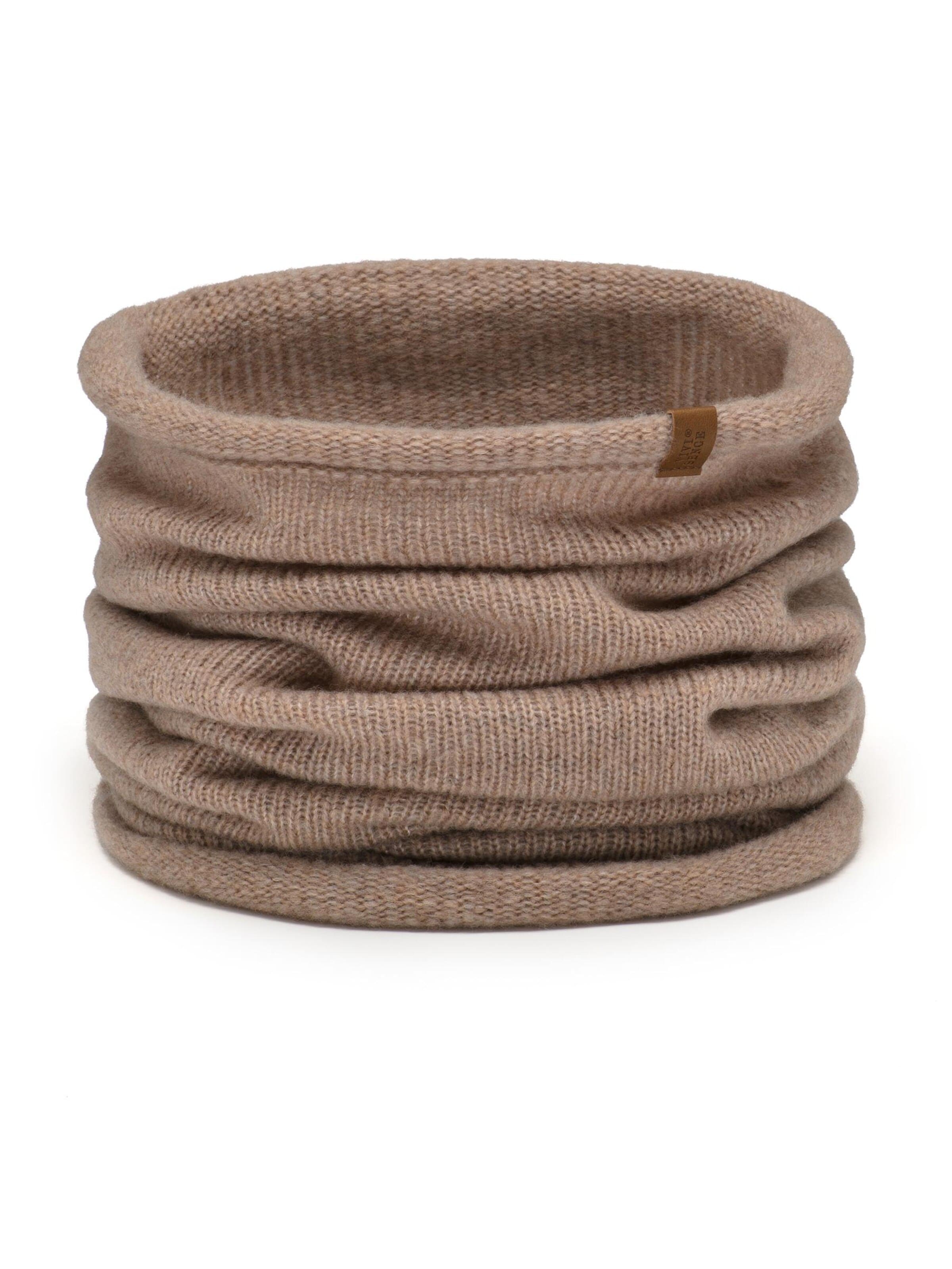 Vivisence Tunnelsjaal '7115' in Beige: voorkant