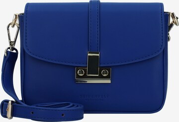 Seidenfelt Manufaktur Crossbody Bag 'Giora' in Blue: front