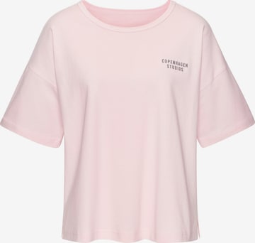 Copenhagen Studios Pyjamapaita värissä vaaleanpunainen: etupuoli