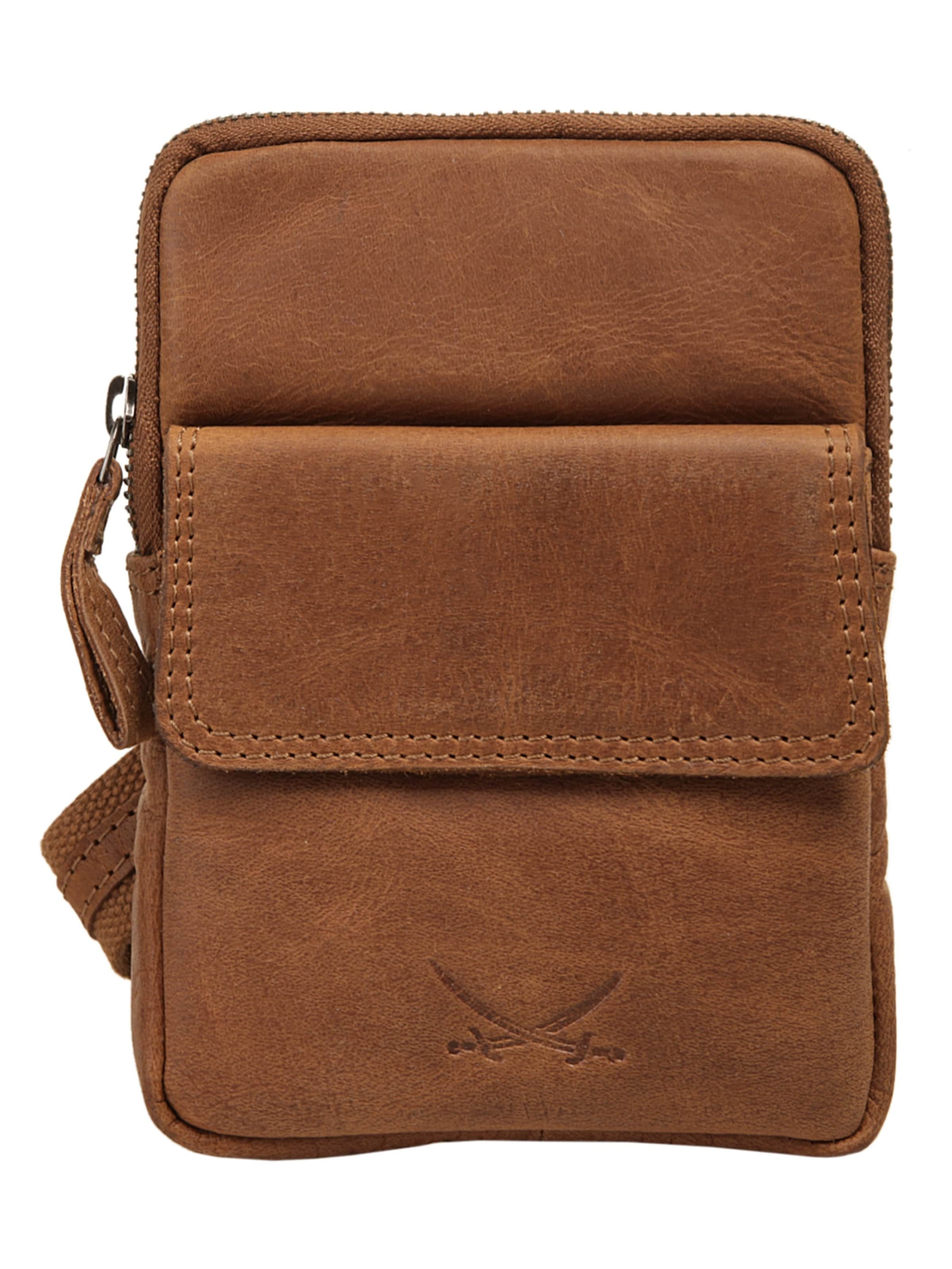 SANSIBAR Crossbody bag 'SANSIBAR SYLT' in Brown: front