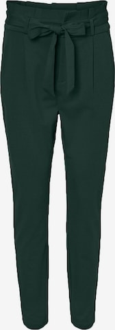 Slimfit Pantaloni con pieghe 'Eva' di VERO MODA in verde: frontale