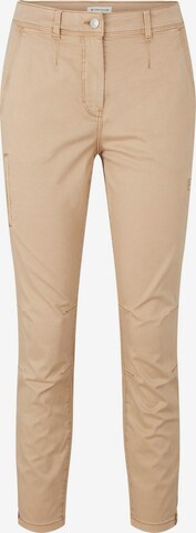 TOM TAILOR Chino Pants in Beige: front