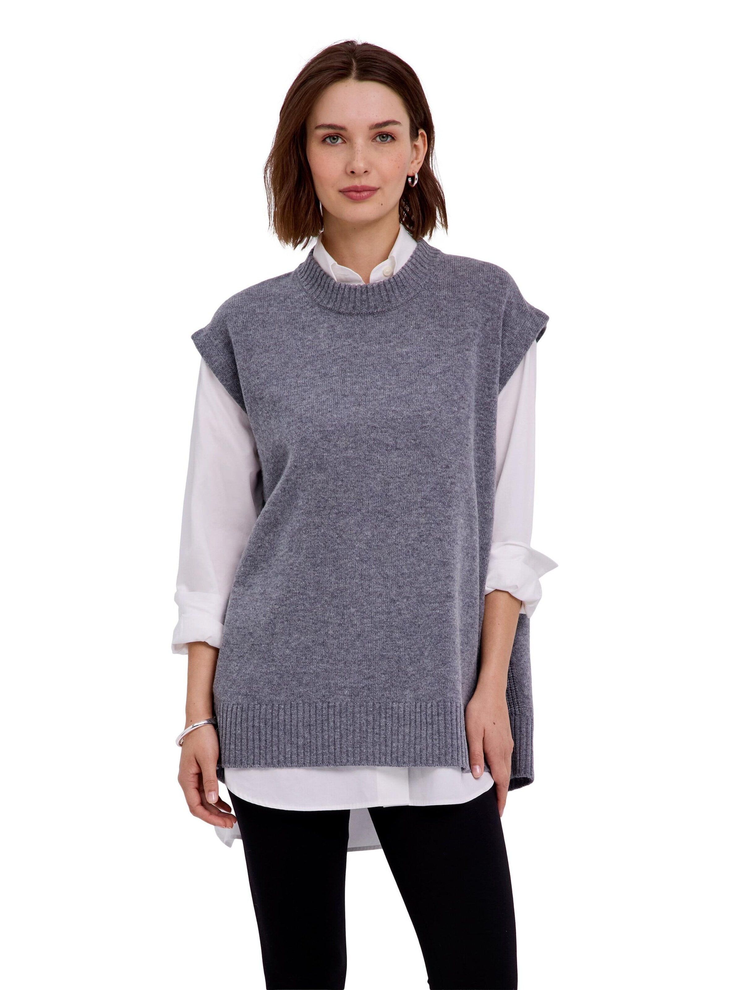FALKE Pullover‌‌‌‌‌ in Grau: Vorderseite