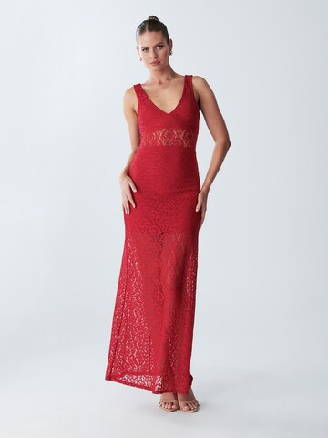 BWLDR - Vestido de noche 'SOLO' en rojo