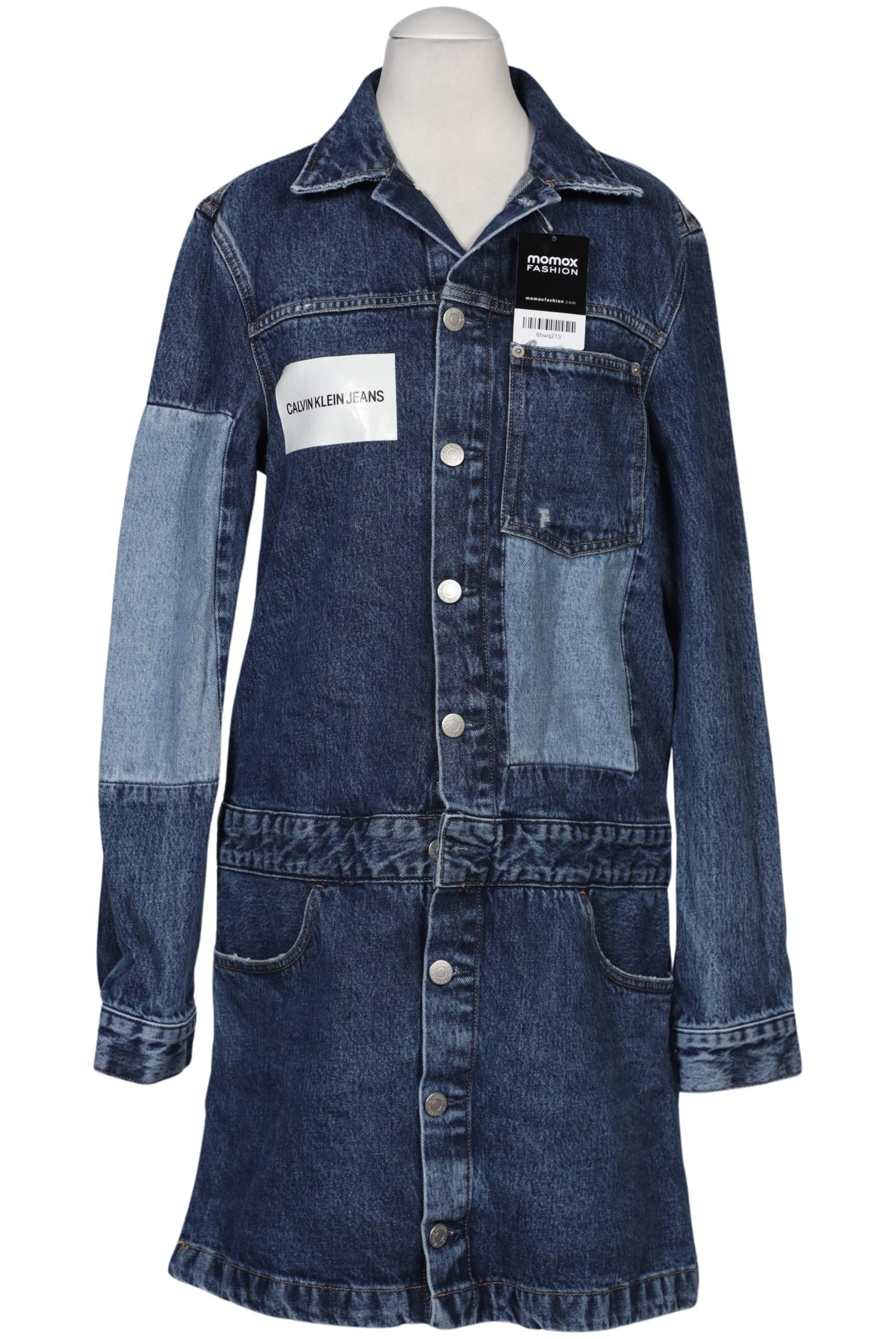 Calvin Klein Jeans Kleid XS in Blau: Vorderseite