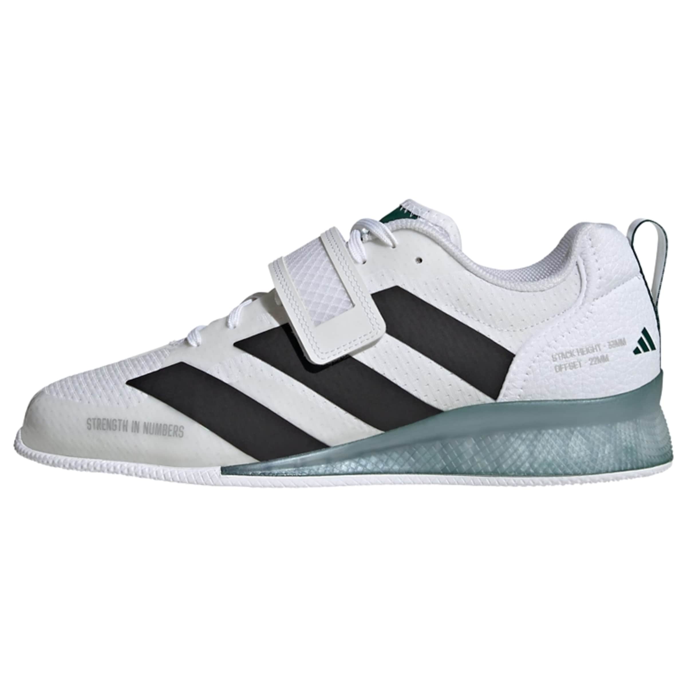 ADIDAS PERFORMANCE Sportschoen 'Adipower 3' in Wit | ABOUT YOU