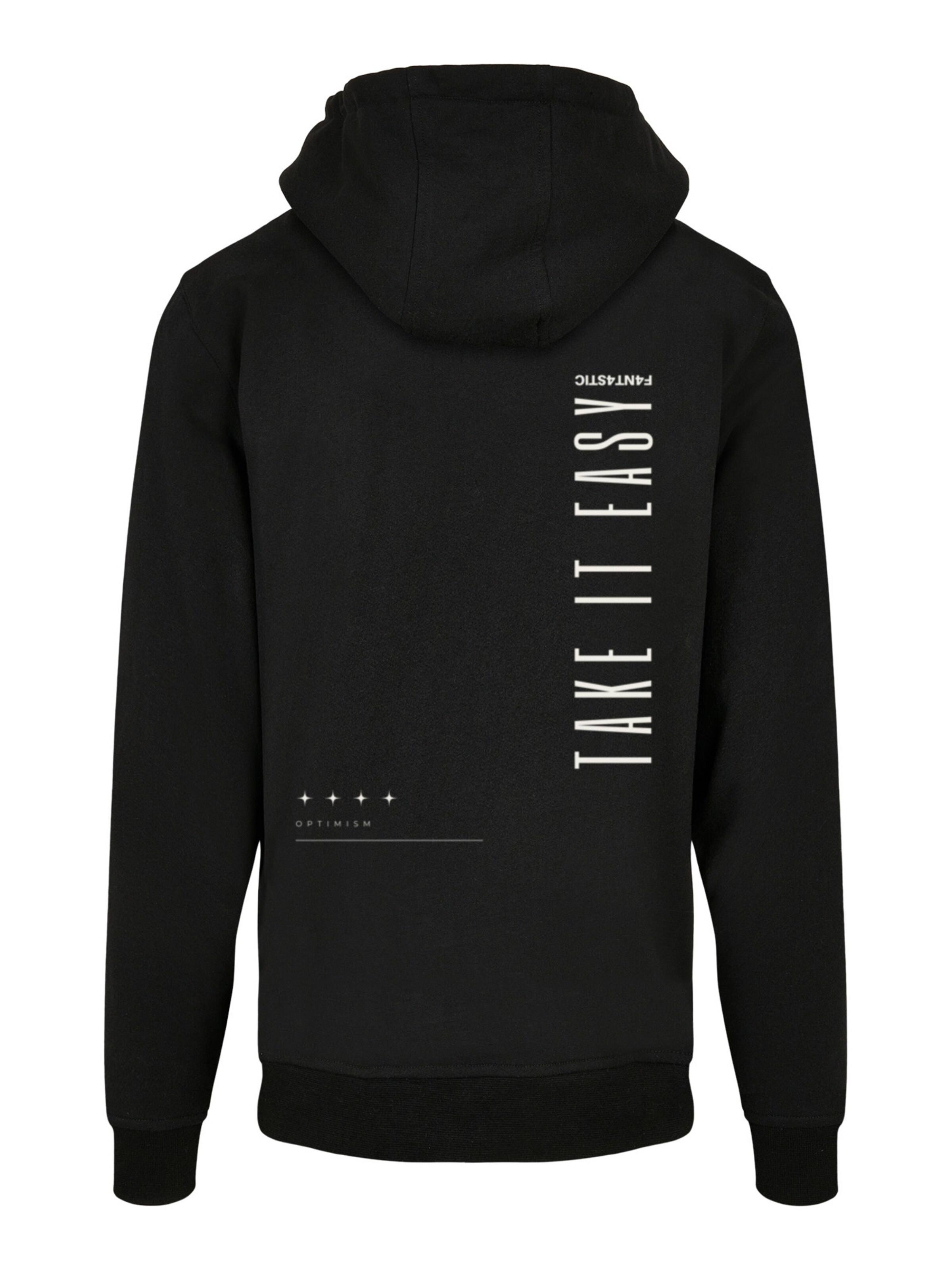 F4NT4STIC Sweatshirt 'Take It Easy' in Black