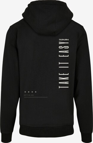 F4NT4STIC Sweatshirt 'Take It Easy' in Black