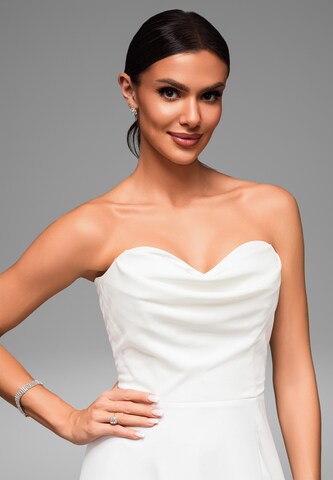 Ombre Avondjurk in Wit