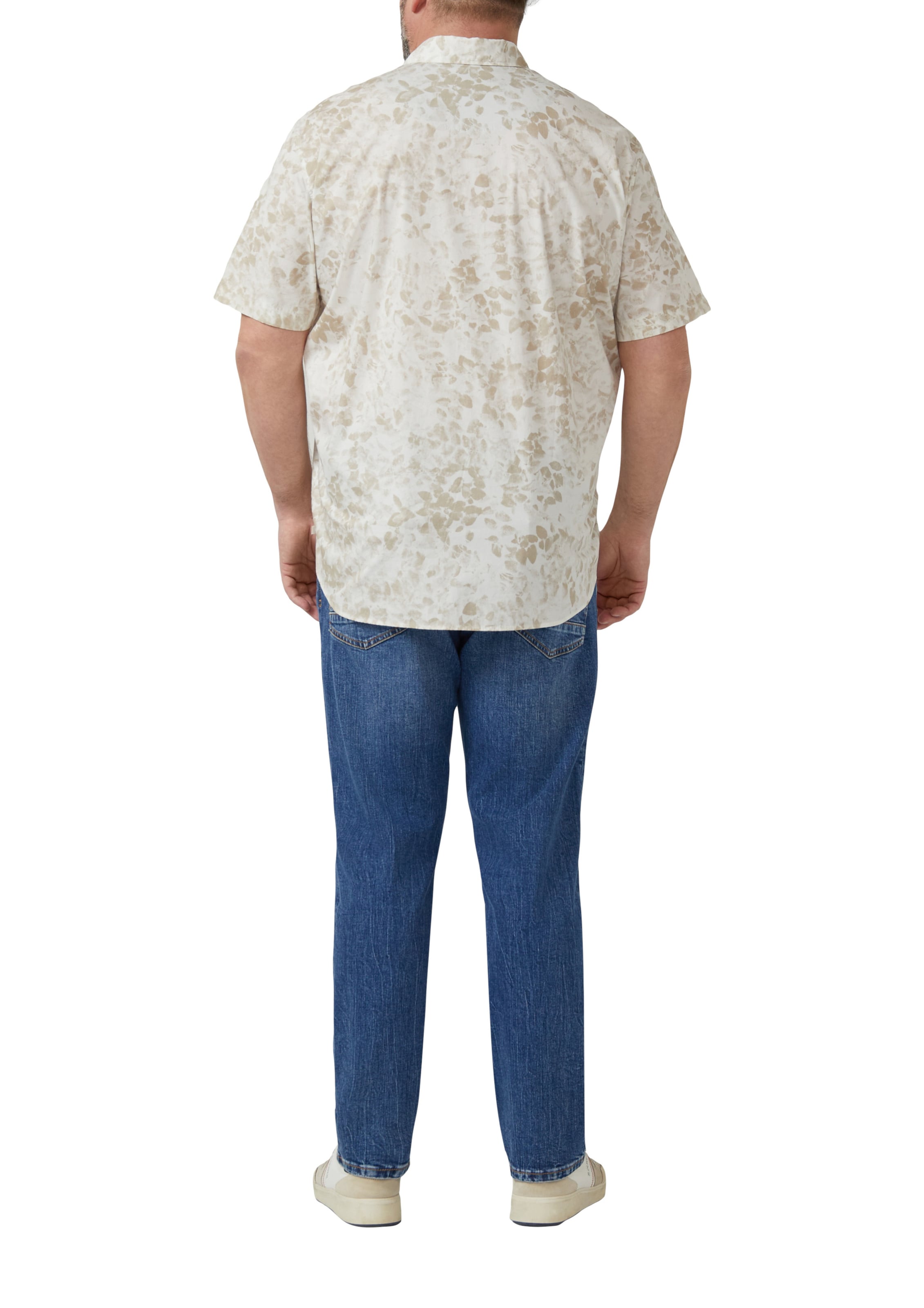 s.Oliver Regular fit Overhemd in Beige
