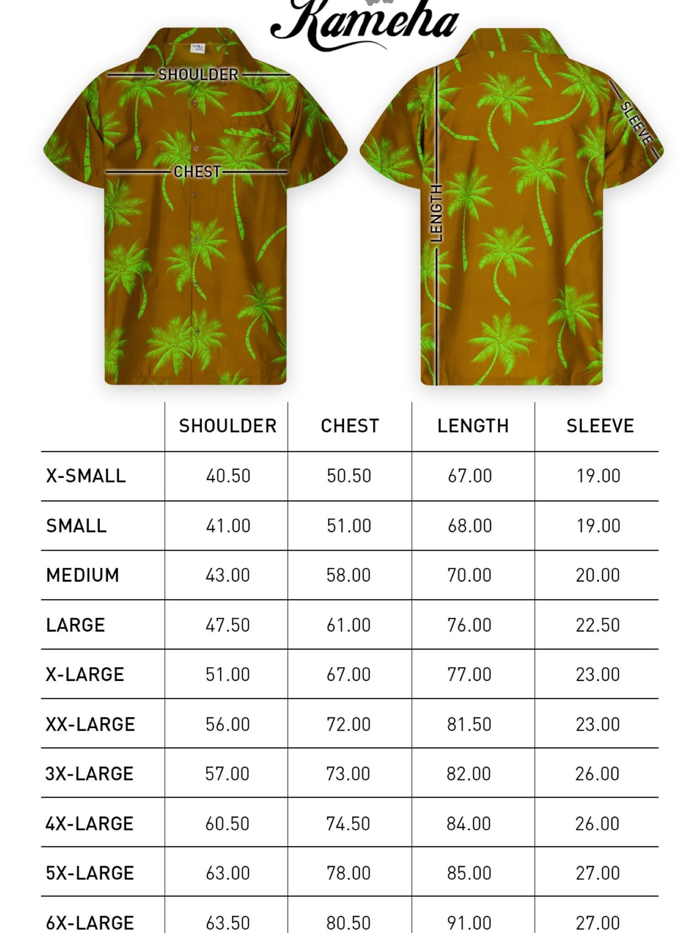 King Kameha Shirt 'Palmshadow' in Yellow