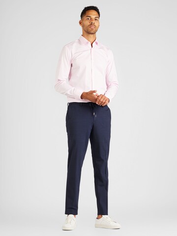 HUGO Slim fit Button Up Shirt 'Jenno' in Pink