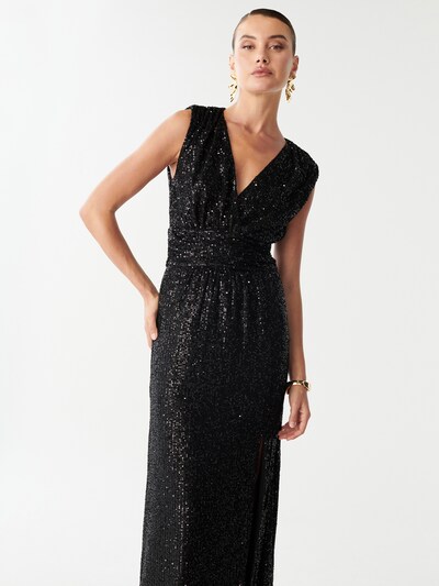 BWLDR Õhtukleit 'COTTIER' must, Tootevaade