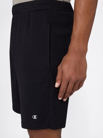 Regular Pantaloni sport de la Champion Authentic Athletic Apparel pe negru