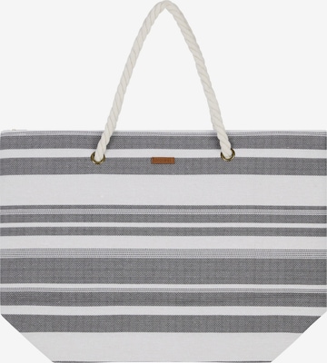 PROTEST Strandtasche 'PRTFaux' in Schwarz: Vorderseite