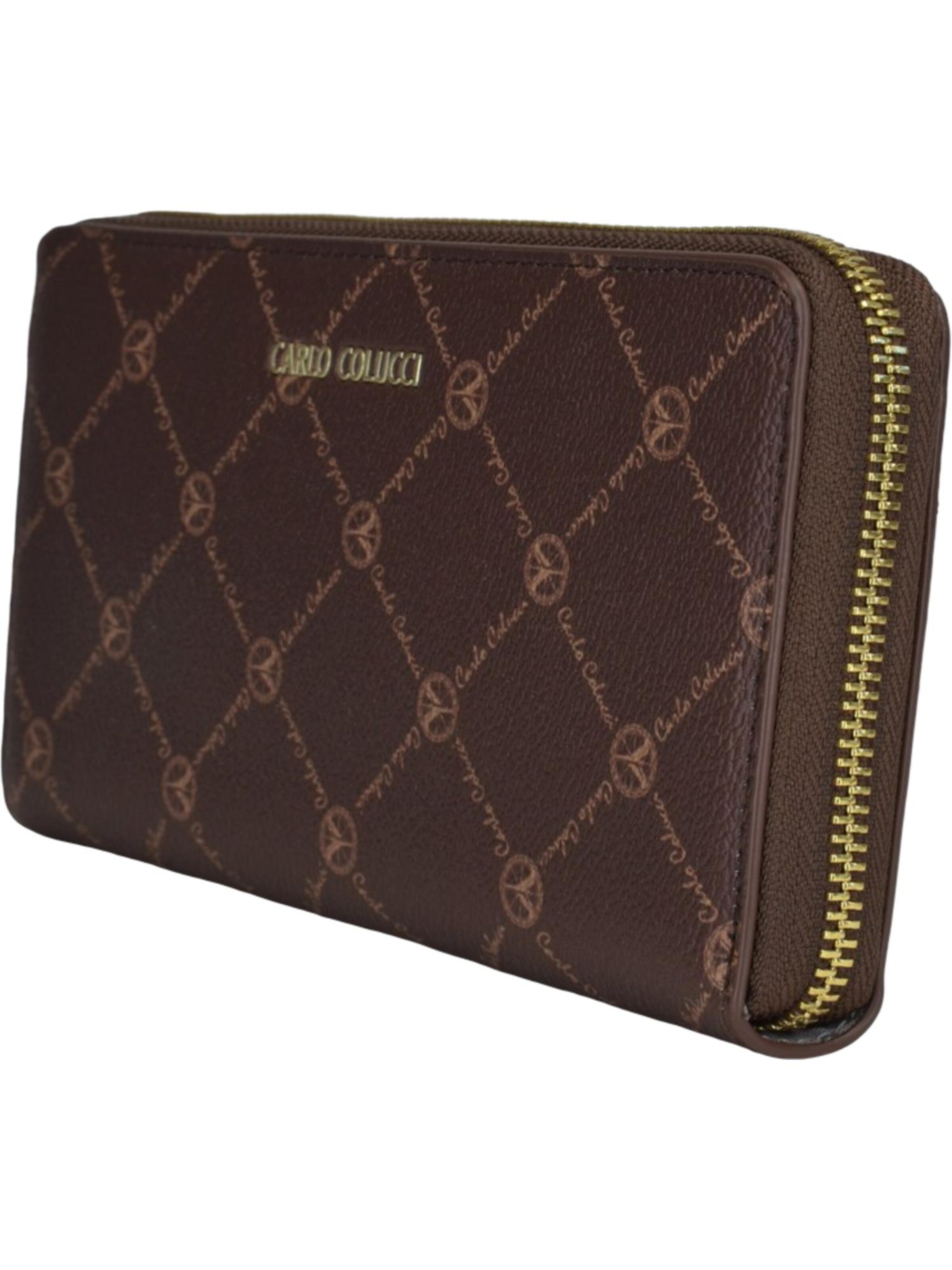 Porte-monnaies 'Cherici' Carlo Colucci en marron