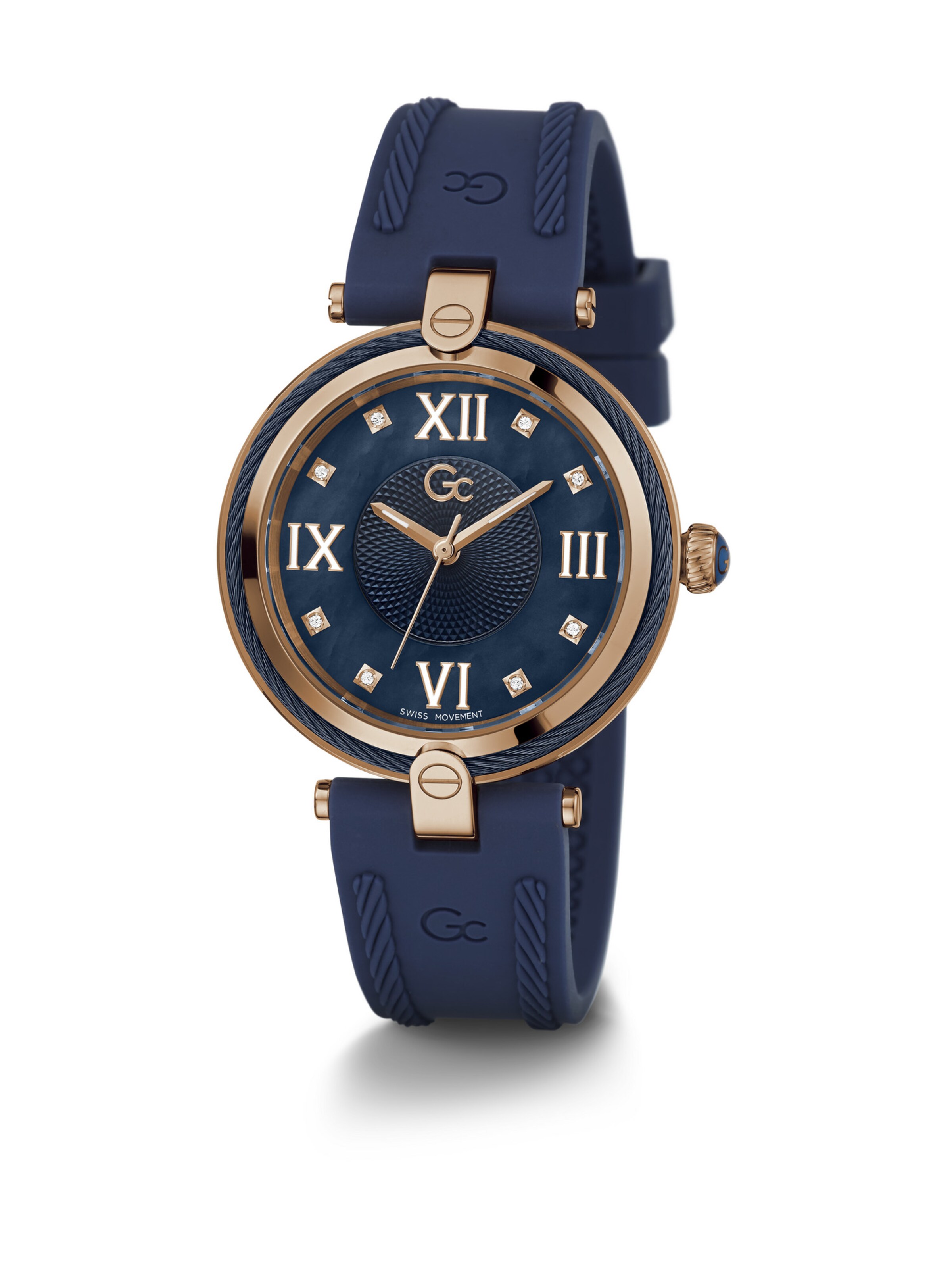 Gc Analoog horloge 'Fusion Cable' in Blauw