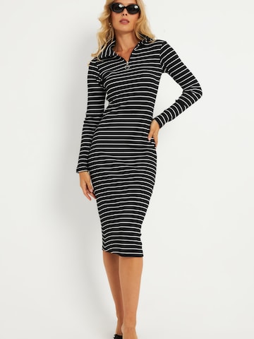 Cool & Sexy - Vestido de punto en negro