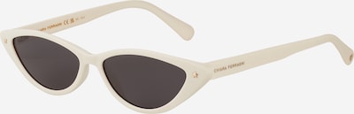 Ochelari de soare Chiara Ferragni pe auriu / alb, Vizualizare produs