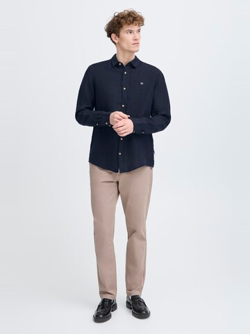 Kronstadt - Regular Fit Camisa 'Heart' em azul