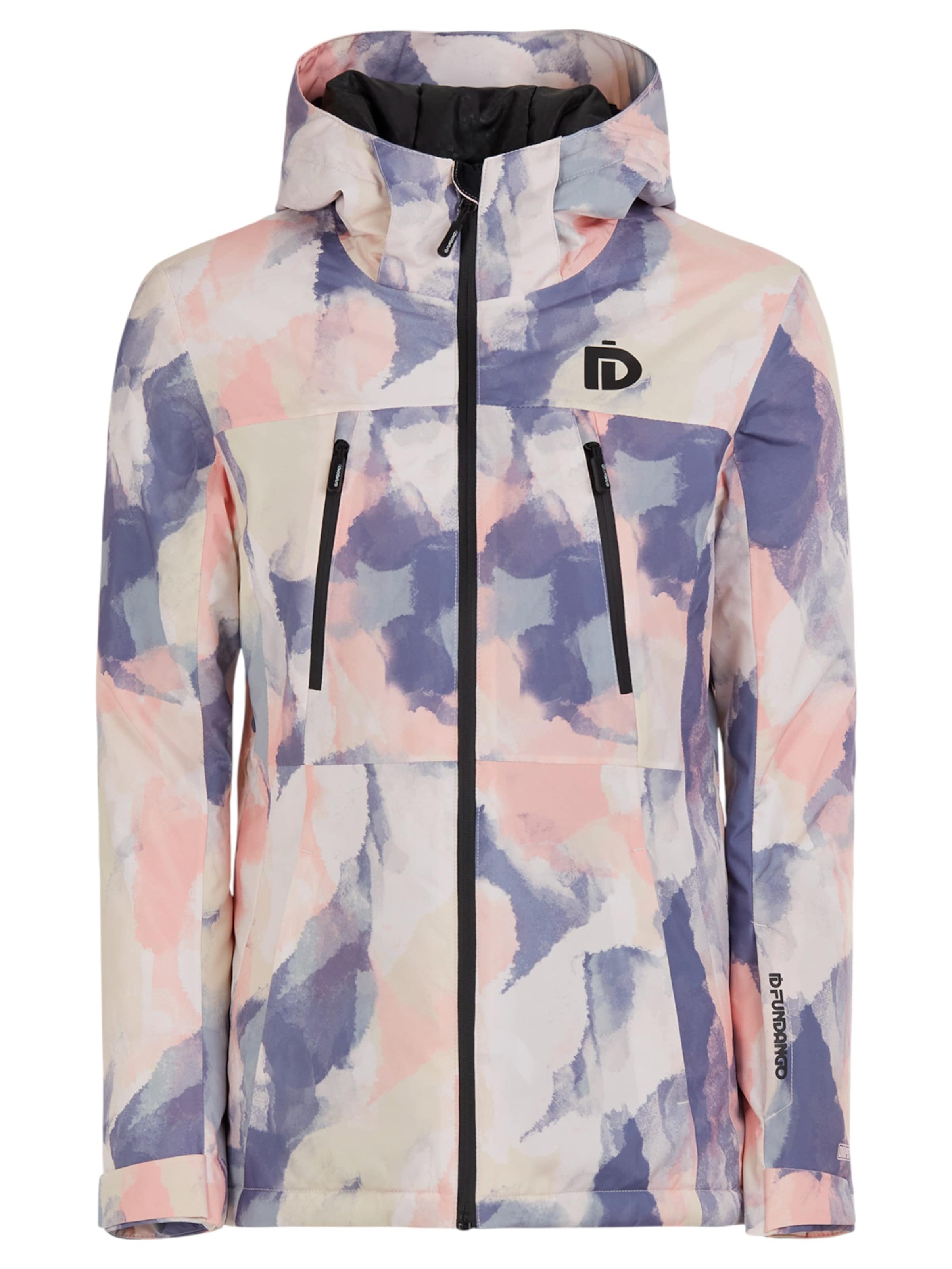 Fundango Outdoor jacket 'Celine Allmountain Jacket' in Orange: front