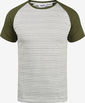 !Solid Shirt 'Sten' in Green: front