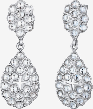 Boucles d'oreilles ELLI PREMIUM en argent : devant