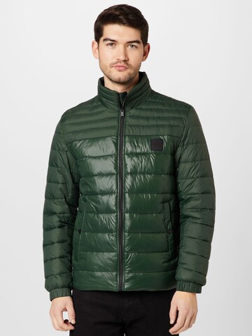 BOSS Orange Between-Season Jacket 'Oden' in Green: front