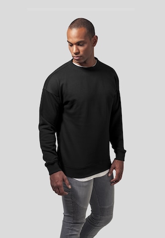 Urban Classics Sweatshirt in Black: front