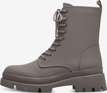 TAMARIS Lace-Up Ankle Boots in Grey