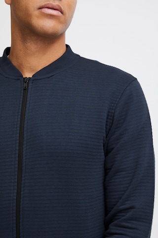 INDICODE JEANS Zip-Up Hoodie 'Bronte' in Blue