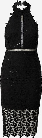 Bardot Cocktail Dress in Black: front